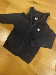 Petit Bateauネイビーフード付きパーカー116cm