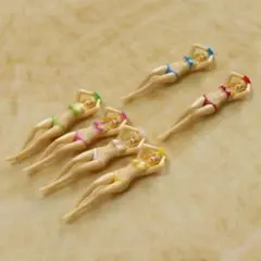 ゴルファーズクラブプラスチックゴルフティービキニゴルフティーのサムネイル