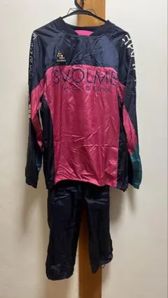 SVOLME ピステ・ウィンドブレーカー ネイビー/ピンクmサイズ　バラ売り可