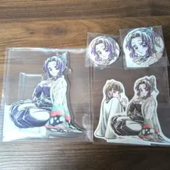 鬼滅の刃 胡蝶しのぶ アクリルスタンド 缶バッジ 他