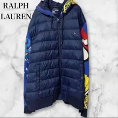 【レア】ポロ　ラルフローレン　ダウン　ジャケット　ドッキング