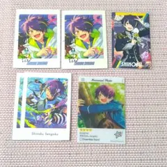 あんさんぶるスターズ ぱしゃっつ 10周年 エモカ スタフォニ カード 仙石忍