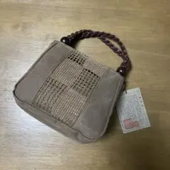 ⭐︎新品未使用⭐︎ 柿渋染　ハンドバッグ　婦人バッグ　シニア