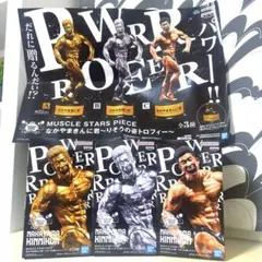 【販促ポスター付き】なかやまきんに君 りそうの姿トロフィー コンプセット