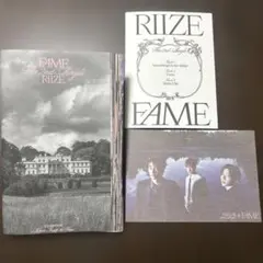 RIIZE FAME フォトブック ポストカード 歌詞カード ※CDなし