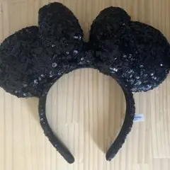 ディズニー ミニー ブラック カチューシャ