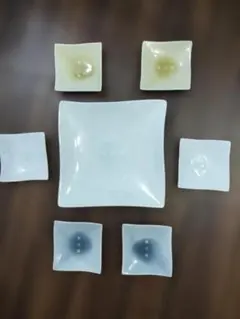 たち吉 角皿 6枚セット 陶器 和食器のサムネイル
