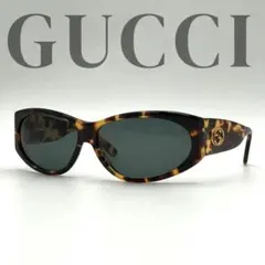 상태좋음 GUCCI グッチ サングラス べっ甲柄 インターロッキングG