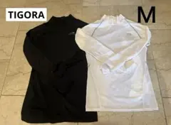 TIGORA (ティゴラ) レディースインナーシャツ長袖Ｍ2枚セット