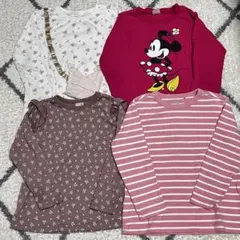 オールブランド　トップス　長袖 110cm 4点セット　まとめ売り　女の子
