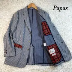 papas テーラードジャケット