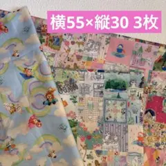 22fabriac 新柄 3枚セット ④はぎれ