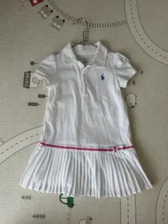 Ralph Lauren 18M ホワイト ワンピース