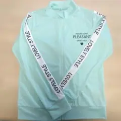 キッズ　ラッシュガード　水着　140㎝　 ミントグリーン