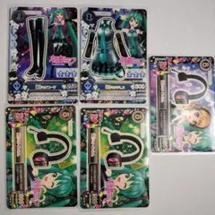 アイカツ　アイカツカード　初音ミク　コラボカードセット