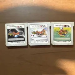 ニンテンドー3DS 妖怪ウォッチ ソフト3本セット 99Lv多数 動作確認済みのサムネイル