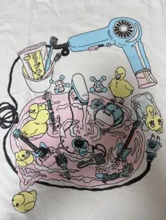 クリープハイプ　Tシャツ 2015年ツアーグッズ　洗面台Tシャツ ホワイト