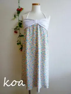 BEACH FLOWER ワンピース３点セット《⑧9Mサイズ》