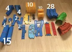 プラレール　線路　トンネル　支柱　まとめ売り