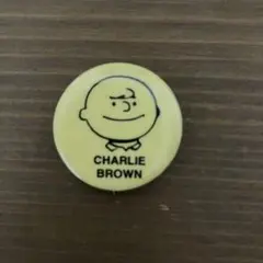 70s ヴィンテージ チャーリーブラウン ピンバッジ PEANUTS スヌーピー