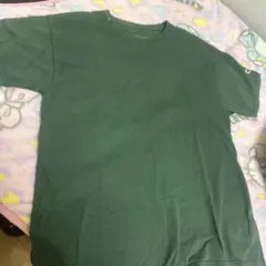 Champion ダークグリーン Tシャツ Lサイズ