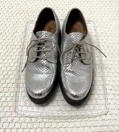 Stilmoda スティルモーダ レースアップシューズ　シルバー　36