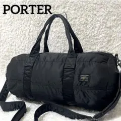 美品✨️ポーター　ボストンバッグ　ナイロン　ブラック　2way　タンカー XL PORTER ポーター タンカー 2WAY ボストンバッグ ブラック 瑞穂店