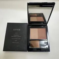 【新品】ETVOS ミネラルプレストチークI ティーベージュ