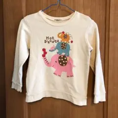 ミキハウス　mikihouse  HOT Biscuits  トレーナー 120