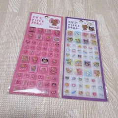 カットピースシール キティ サンリオキャラクターズ セット