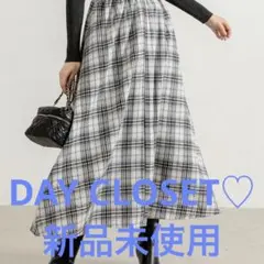 day closet ♡ フレアクラシックチェック柄スカート　新品未使用のサムネイル