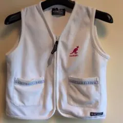 KANGOL JUNIOR キッズ ベスト ホワイト