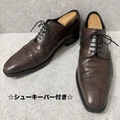 REGAL ウィングチップ メダリオン 外羽根 レザーシューズ 25cm