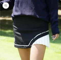 FR2 GOLF ブラックスカート ビックロゴ ストレッチ 新品 サイドジップ FR2 GOLF ブラックスカート ビックロゴ ストレッチ 新品 サイドジップ