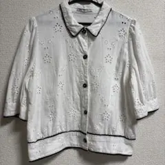 ZARA ブラウス　半袖