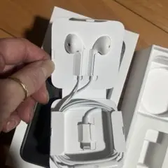 iPhone用 Lightningイヤフォン ホワイト