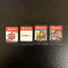Nintendo Switch ゲームソフト 4本セット