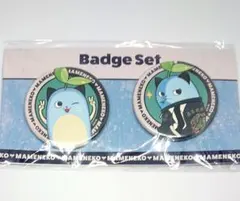 まめねこ レオス・ヴィンセント アパレル 缶バッジ セット