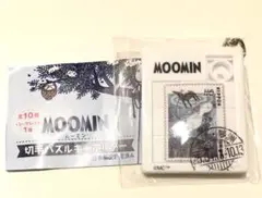 関西万博MOOMIN 切手パズルキーホルダー ムーミン③
