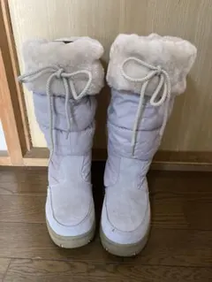 スケッチャーズ skechers ファー付き　ロングムートンスノーブーツ