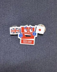 大阪・関西万博 イギリス・パビリオン PIXピンバッジ 3種類セット