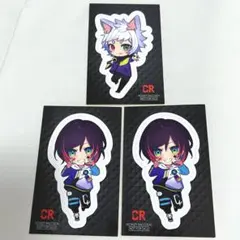 Crazy Raccoon GIGO 特典ステッカー シール CR 3枚セット