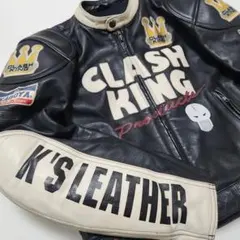 渡久山才哲様専用カドヤ レザージャケット CLASH KING L - メルカリ
