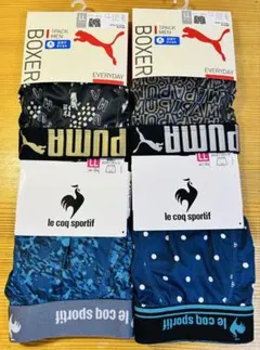 PUMA & le coq sportif ボクサーパンツ LL 4枚