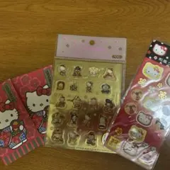 サンリオ歌舞伎シール　ハローキティ和風シール
