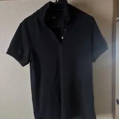 UNIQLO ブラック ポロシャツ 半袖