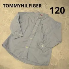 【Tommy Hilfiger 】長袖シャツ 120cm ライトブルー