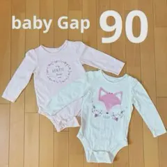 babyGap 長袖ロンパース 　　　　　　　　90サイズ