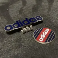 赤　ブルー　紺　アディダス　ゴルフ　マーカー　ネイビー　レッド　キャップ