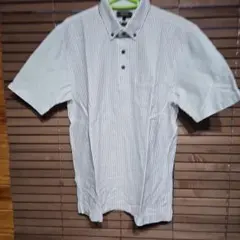CHRISTIAN ORANI ストライプ 半袖シャツ